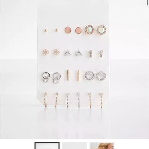 12 pack Stud earring set